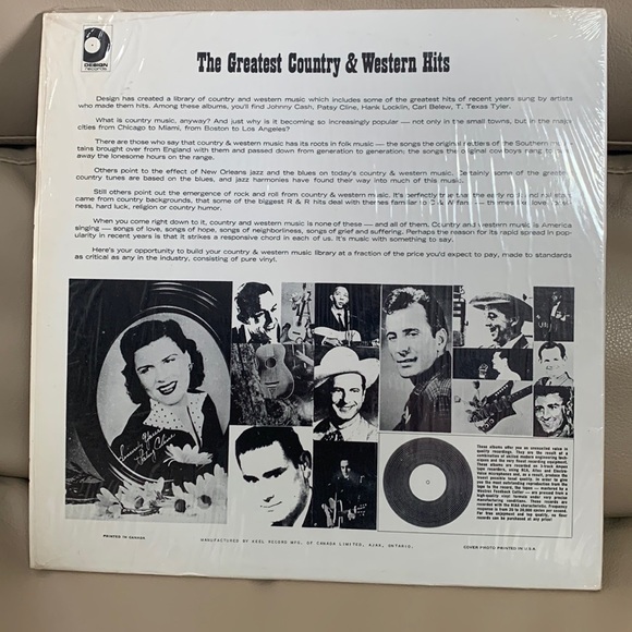 Bushel Of Top Country Hits! 1965 Vinyl Record - Picture 2 of 2